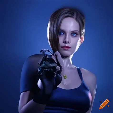 Jill Valentine Cosplay From Resident Evil 3 Remake On Craiyon