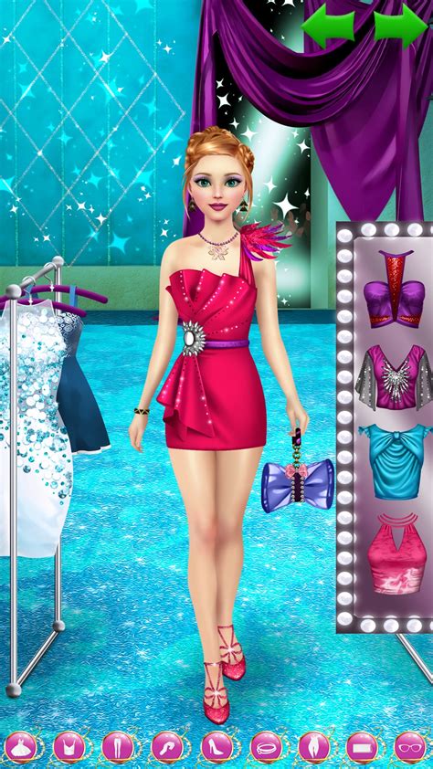 supermodel makeover spa makeup and dress up game for girls amazon