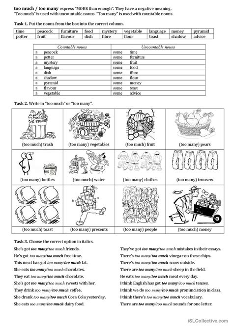 muchtoo  english esl worksheets