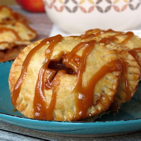 Salted Caramel Apple Pie Cookies Mini Hand Pies Yummy Addiction