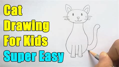 draw  cat  kids youtube