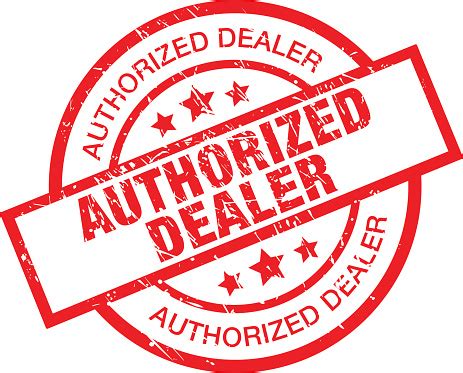 authorized dealer stock illustration  image  istock