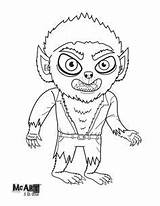 Coloring Pages Buddy Elf Wolfman Printable Color Kids Sheets Colouring Mcillustrator Getcolorings Teepublic Carte Mcart sketch template