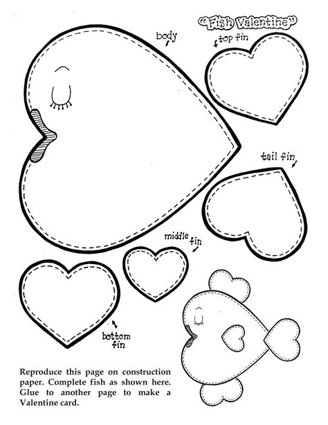 printable cut  valentines day crafts printable word searches