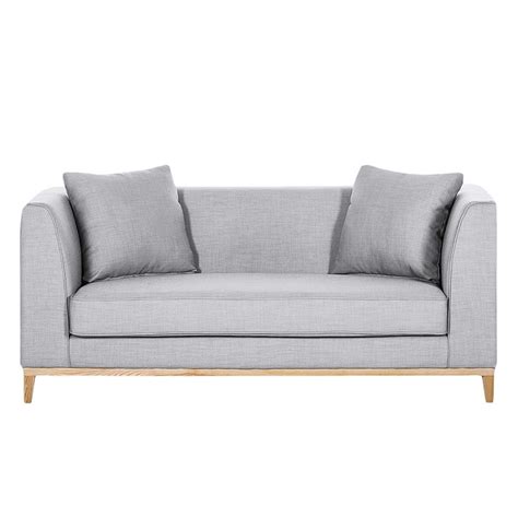 sofa blomma  sitzer webstoff grau home sofa einzelsofas