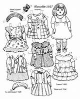 Coloring Paper Pages Doll Baby Dolls Printable Colouring Vintage Clothes Boy Books Clipart Template Library Adult Line Sheets Dresses Choose sketch template