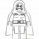 Lego Coloring Pages Dr Thanos Coloringpages101 sketch template