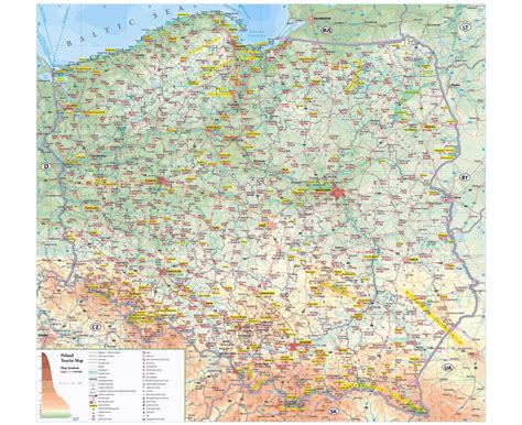 maps of poland collection of maps of poland europe