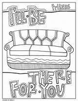 Doodle Perk Alley Couch Coloringsheet sketch template
