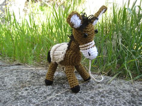 amigurumi donkey crochet pattern crochet donkey toy  etsy