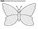 Butterfly Cursive Jetpens sketch template