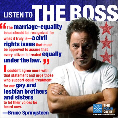 bruce springsteen stars in gay marriage social media campaign photo
