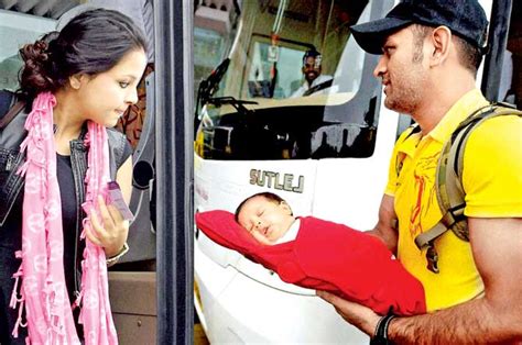 snapped ms dhoni s sleeping beauty daughter ziva sports