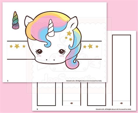 unicorn horn template printable      unicorn hat tutorial