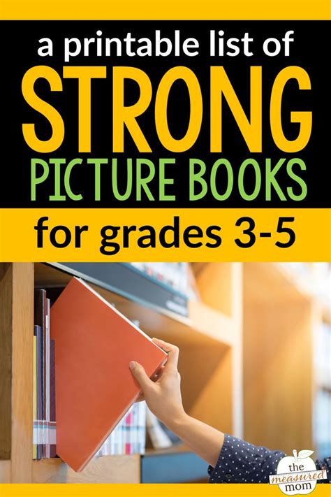 strong picture books  grades   upper elementary reading