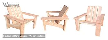 mobilier exterieur bois wood structure