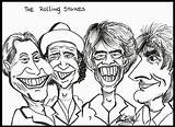 Rolling Stones Coloring Pages Template sketch template