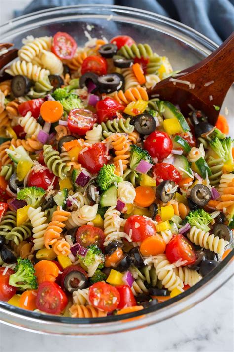 easy pasta salad recipe   cooking classy