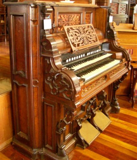 mason hamlin style  irl woodville reed organ museum  zealand instruments pump organ
