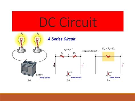 dc circuit series  parallel dc circuits youtube