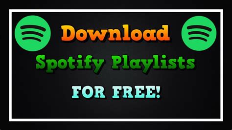 how to download spotify playlists songs for free 2018 youtube