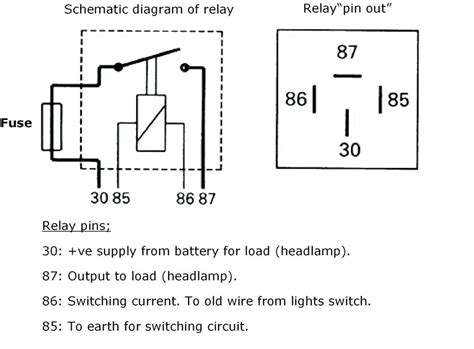 pin bosch relay wiring diagram kloworks