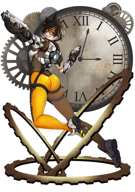 overwatch girl fa set 02 tracer by mayaflare on deviantart