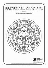 Leicester Coloring Pages City Soccer Logo Logos Cool Clubs Colouring Football Club Fc Teams Printable Print Kids Activities Worksheets Choose sketch template