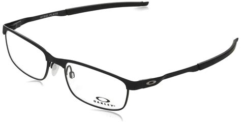 oakley ox3222 steel plate metal rectangular prescription eyeglass