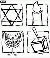 Simboli Ebraismo Maestra Cristiano Ebreo Chiunque Religioni sketch template