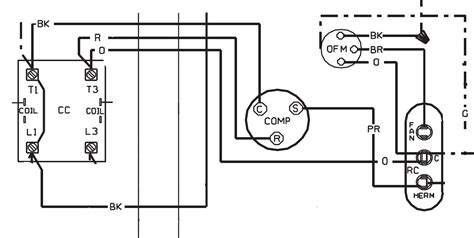residential condensing unit wiring diagrams