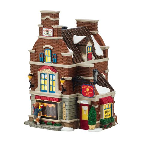 department  house dickens village christmas sweet porcelain mid year