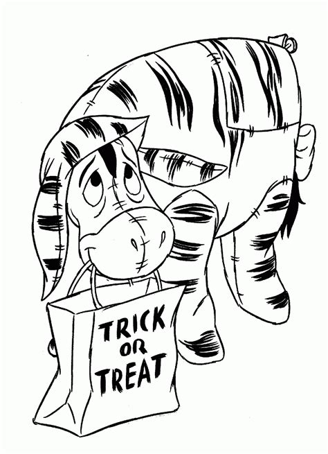 coloring page halloween coloring pages  disney coloring pages