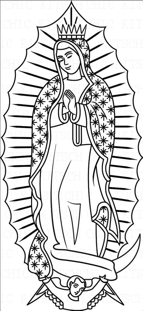 Our Lady Of Guadalupe Clipart Color 20 Free Cliparts