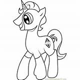 Coloring Gaffer Iac Mane Coloringpages101 Pony Friendship Magic Pages Little sketch template