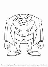 Danger Mouse Greenback Baron Draw sketch template