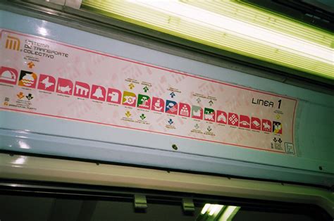 mexico city metro linea  strip map  youre transit maps