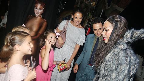 Suri Cruise Beams As She Meets Leona Lewis Dressed In