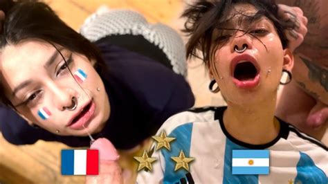 Argentina Campeón Del Mundo Hincha Se Folla A Francesa Después De La