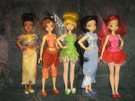 Disney Fairies Iridessa Fawn Tink Silvermist And