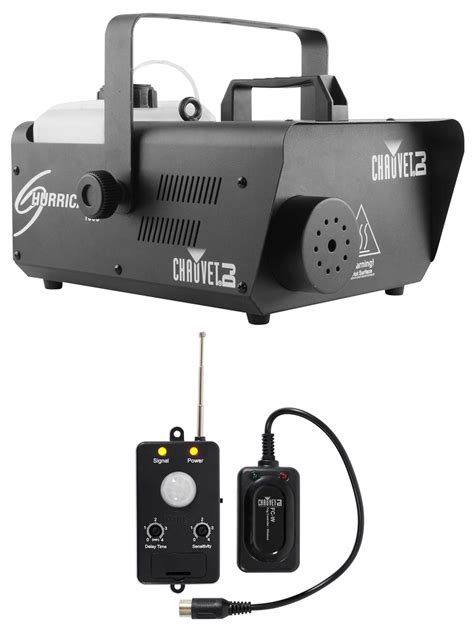 chauvet dj  hurricane  dmx fog machineremotetransmitter motion sensor walmartcom