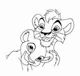 Nala Coloring Pages Getcolorings sketch template