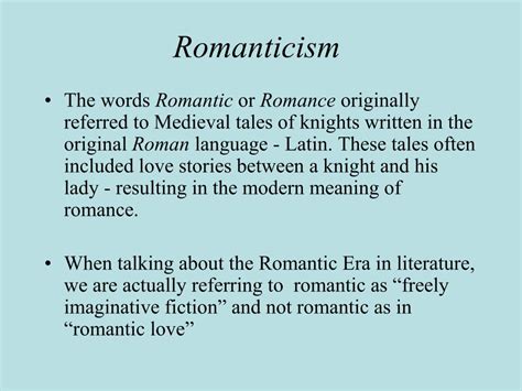 characteristics  romanticism  english literature