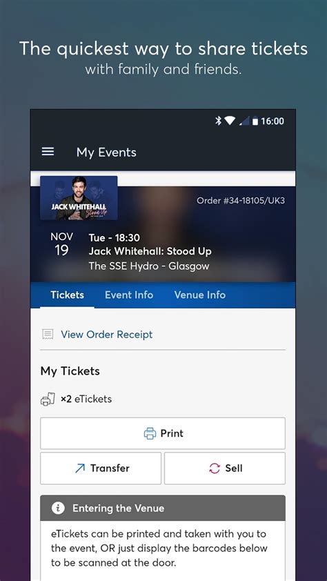 ticketmaster uk event   android apk
