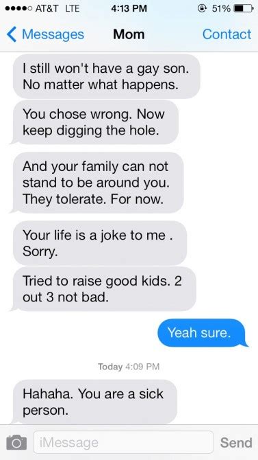 best new tumblr find texts from a homophobic mom page 3 sick chirpse