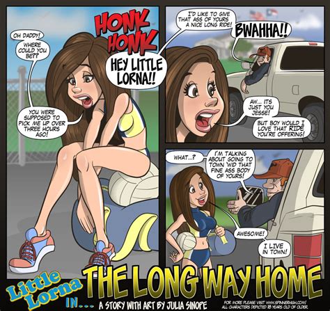 little lorna in the long way home page 1 preview by sinope hentai foundry