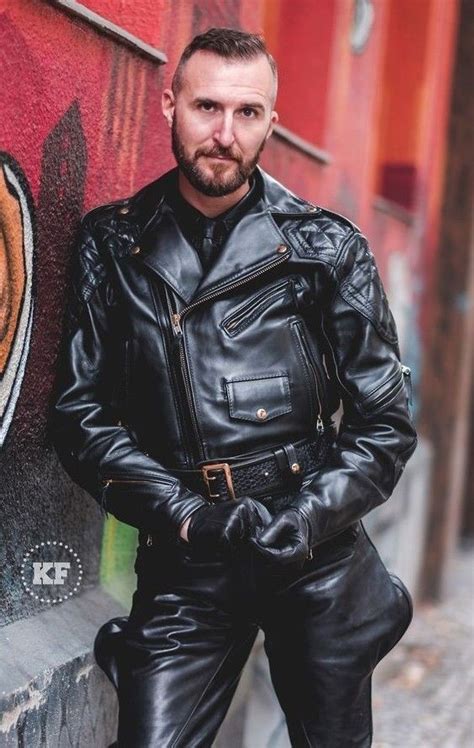 pin by gear on leder für männer in 2020 leather jacket