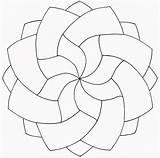 Zendala Dare Template Zentangle Templates Mandala Blank Patterns Beginners Pattern Link Cool sketch template