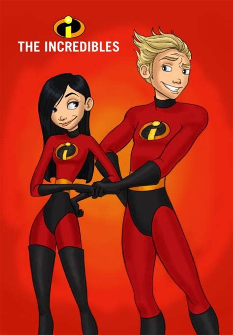 Dash And Violet All Grown Up The Incredibles Disney