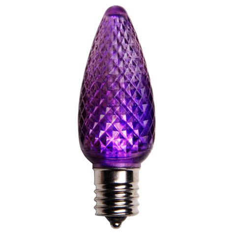 purple led christmas light bulbs